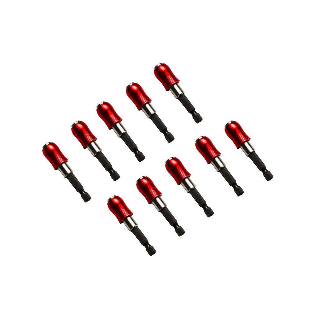 TMAX 10pc Impact Ready Quick Release Security Screwdriver Bits, 1/4" Hex Shank