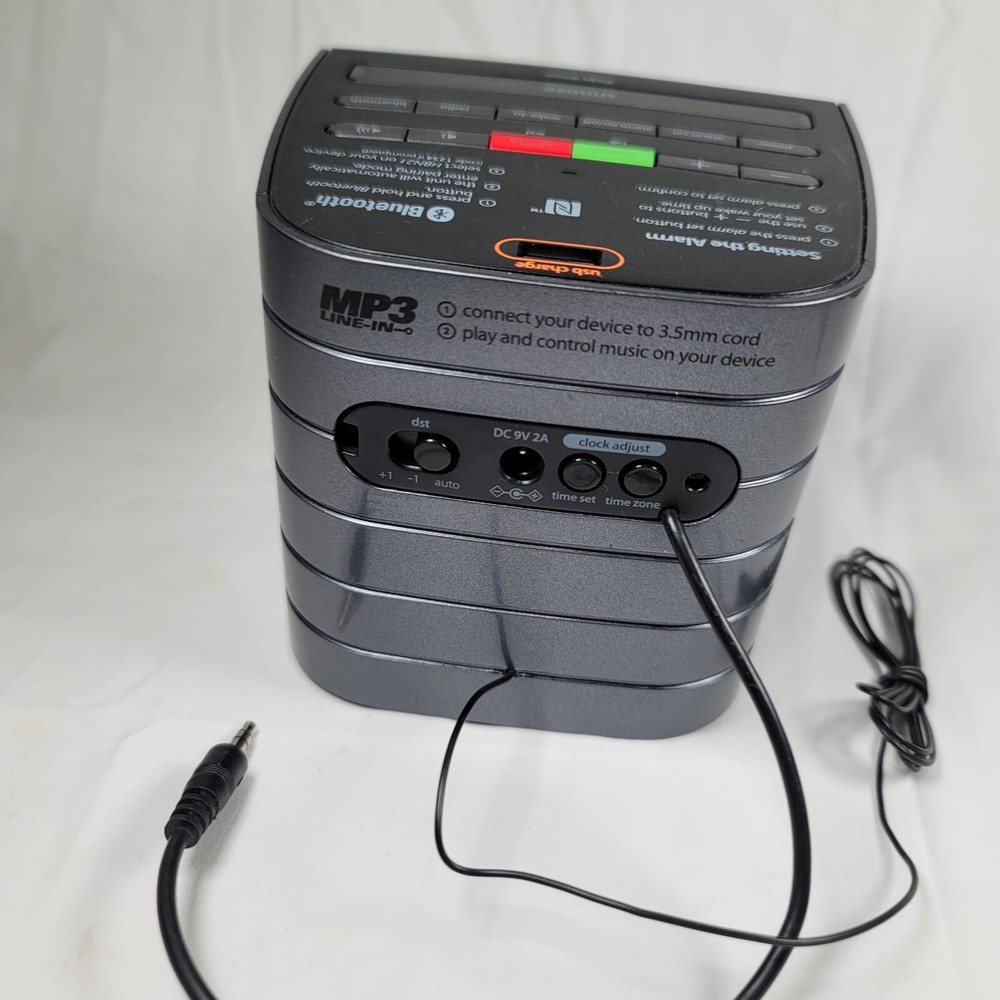 Used iHome model HBN21 Bluetooth Alarm Clock