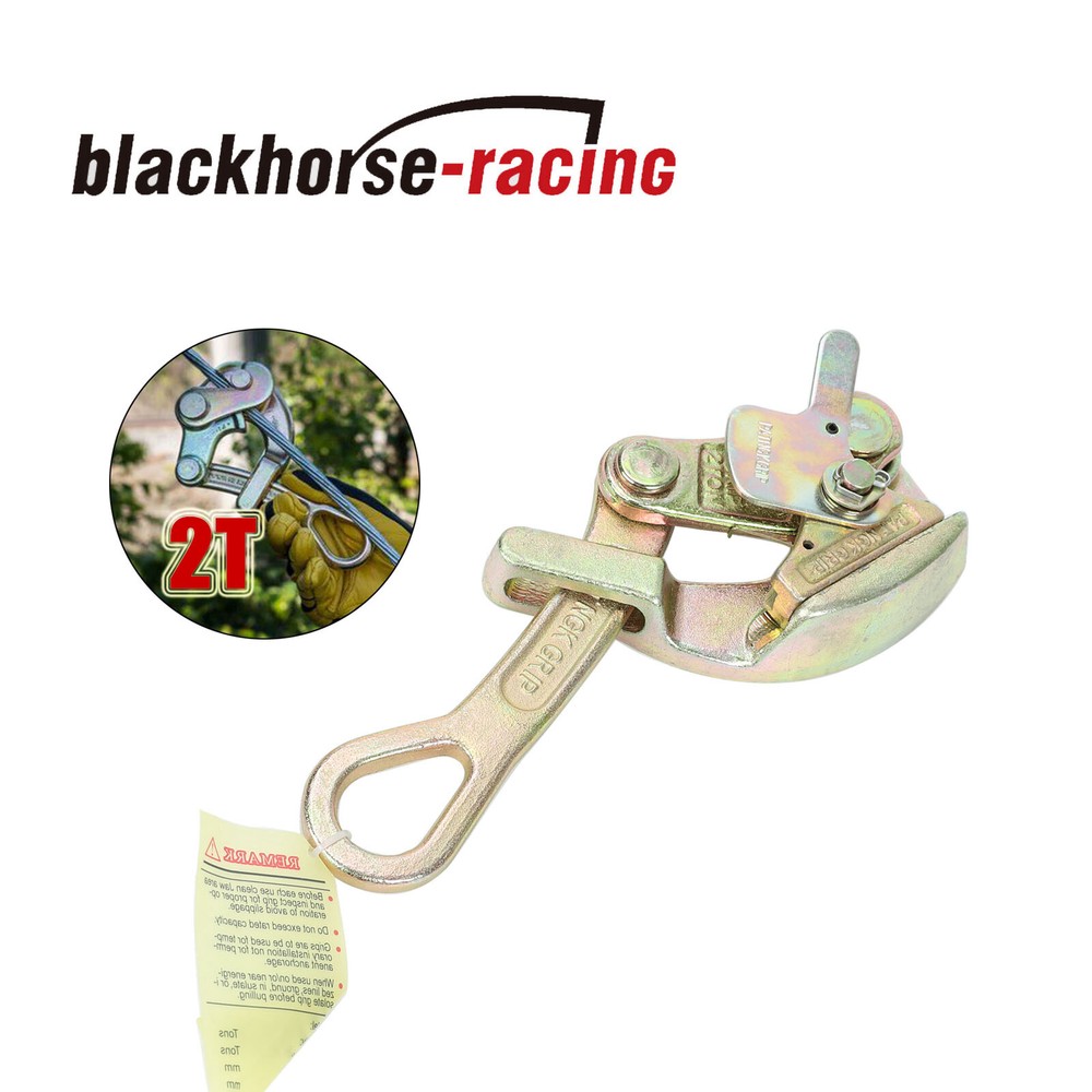 2 Ton Cable Grip Steel Wire Puller Cable Puller Tool for 4-22 mm Wire Rope