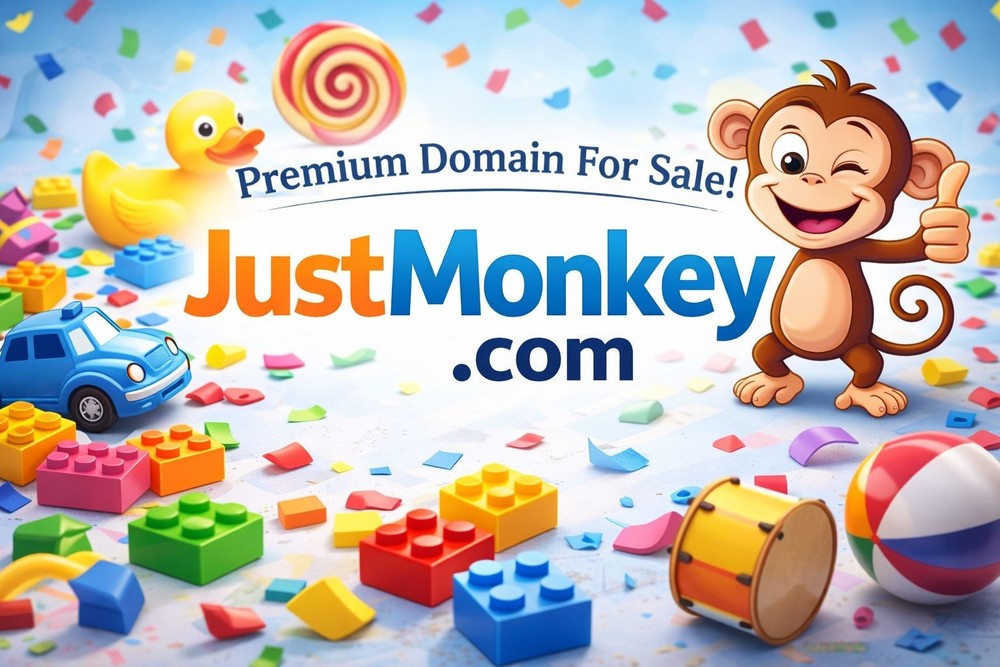 JustMonkey.com- Two Word Premium Domain Name at GoDaddy
