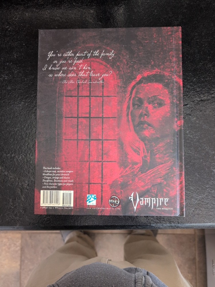 Vampire The Requiem Core Book + 3 Sourcebooks RPG Hardcover