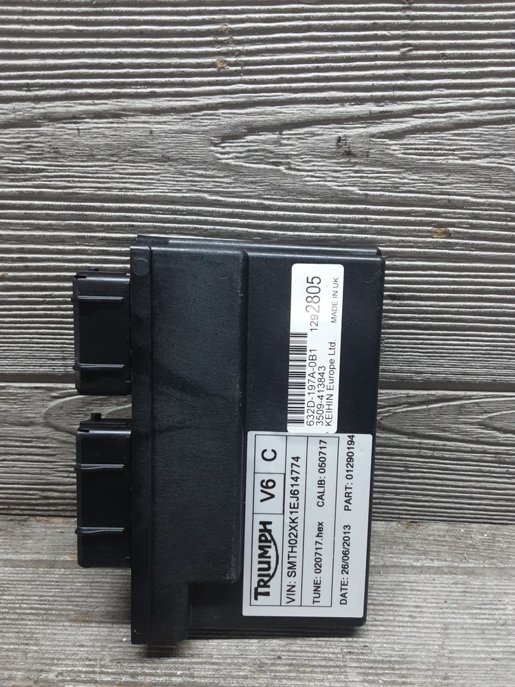 2015 Triumph Trophy SE ECU Computer Controller Unit Black Box 1290194