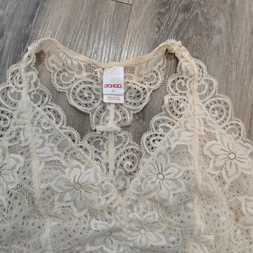 Floral Lace Bongo Bralette Medium