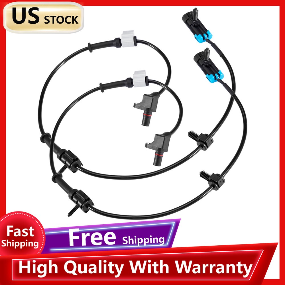 [2-Pieces] ABS Wheel Speed Sensor Front Left & Right for Chevy Silverado Express