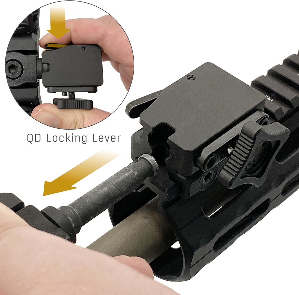 over Bore Bipod QD Mount