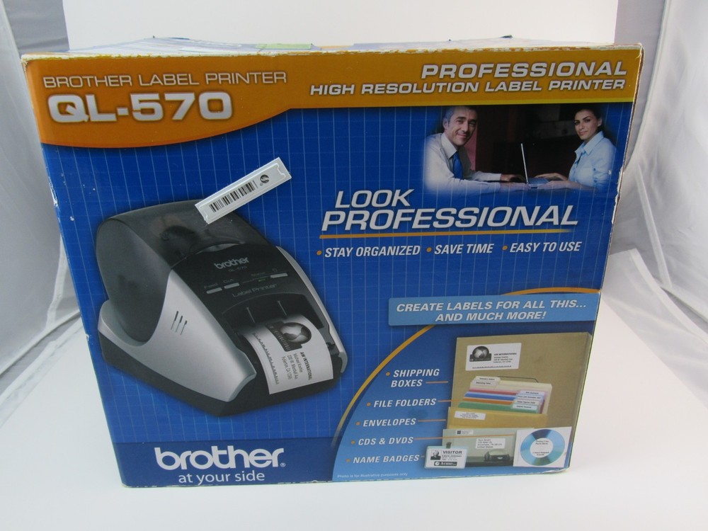 Brother QL-570 Professional Label Printer - Open Box