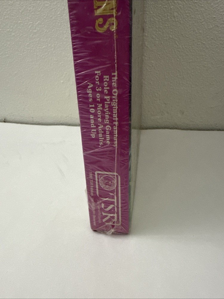 TSR Dungeons & Dragons Basic Boxed Set 8th Print 1981 w/Dice Sealed SW!
