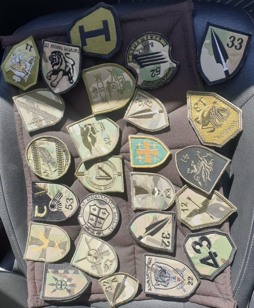 Georgian Army Patches