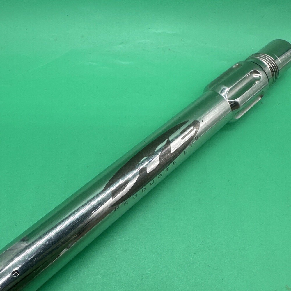 Dye Stainless Paintball Barrel Back - 12” Silver - Spyder