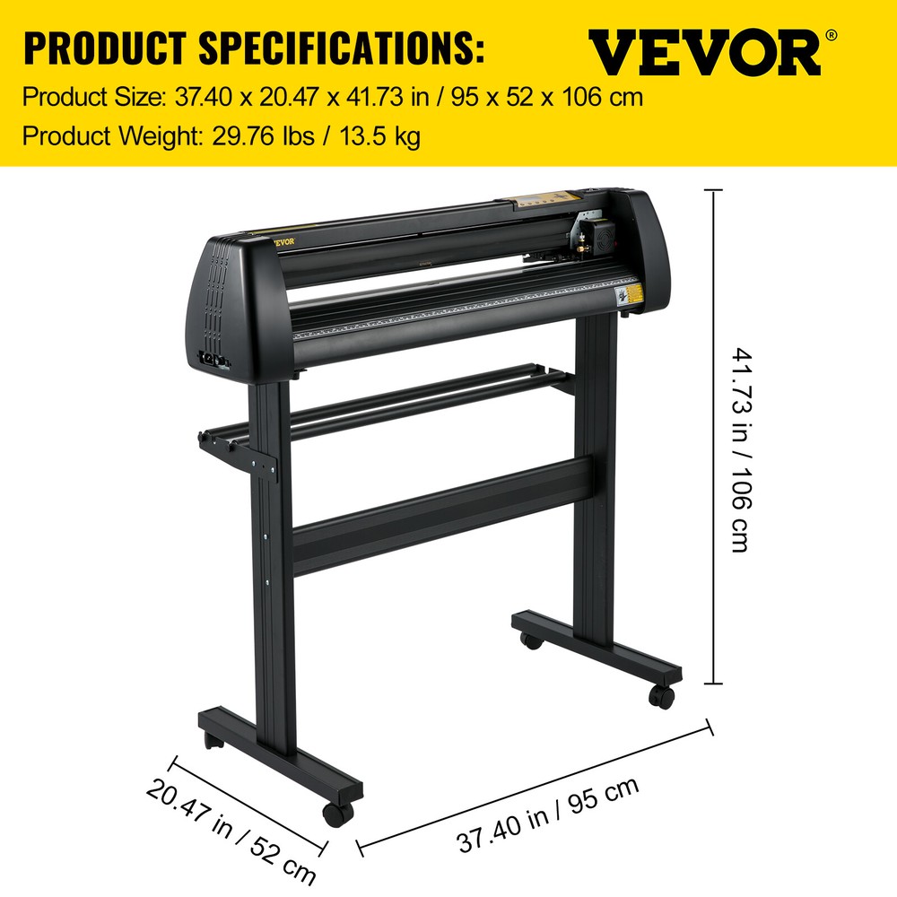 Vinyl Cutter Plotter Cutting 28" Sign Maker Making Kit Usb Port Craft Cut