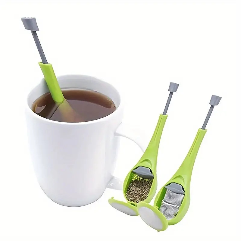 Silicone Tea Infuser Strainer – Loose Leaf Steeper & Herbal Spice Infusion Tool