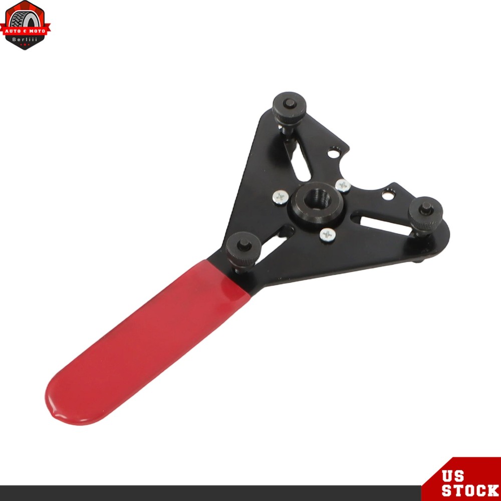 A/C Compressor Clutch Removal Installation Holding Tool Kit with Storage Case