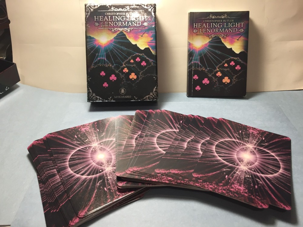Healing Light Lenormand by Christopher Butler (with guidebook)