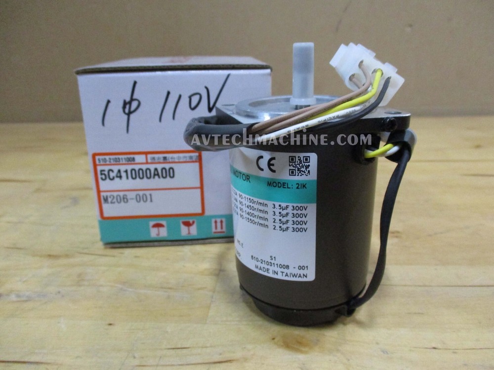 M206-001 Sesame Induction Motor Variable Speed With Round Shaft