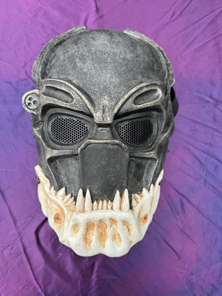 Tactical Airsoft Mask Alien Vs Predator King Prop Hunter Protective Cosplay AVP