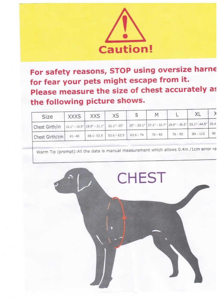 Pet Loft Where Pets Matter No Pull Dog Harness Size Small