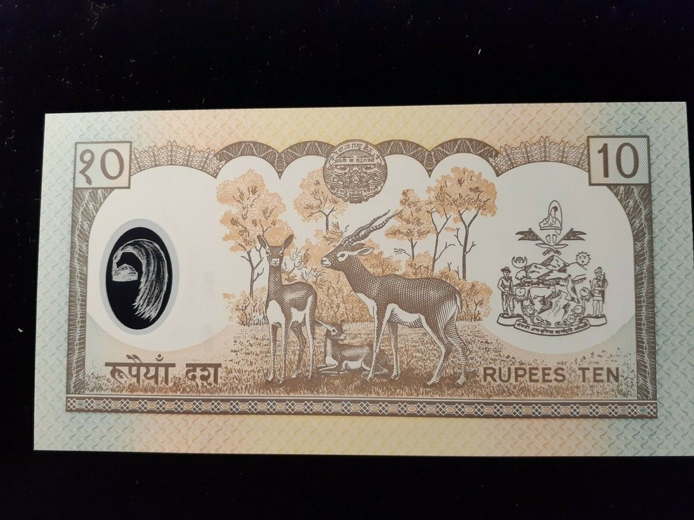 ND 2002 10 RUPEES NEPAL P 45