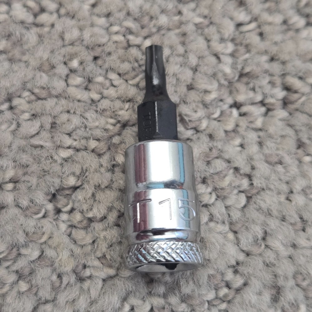 Klein Tools Knurled Torx Bit Socket 1/4" Drive  - Choose a Size