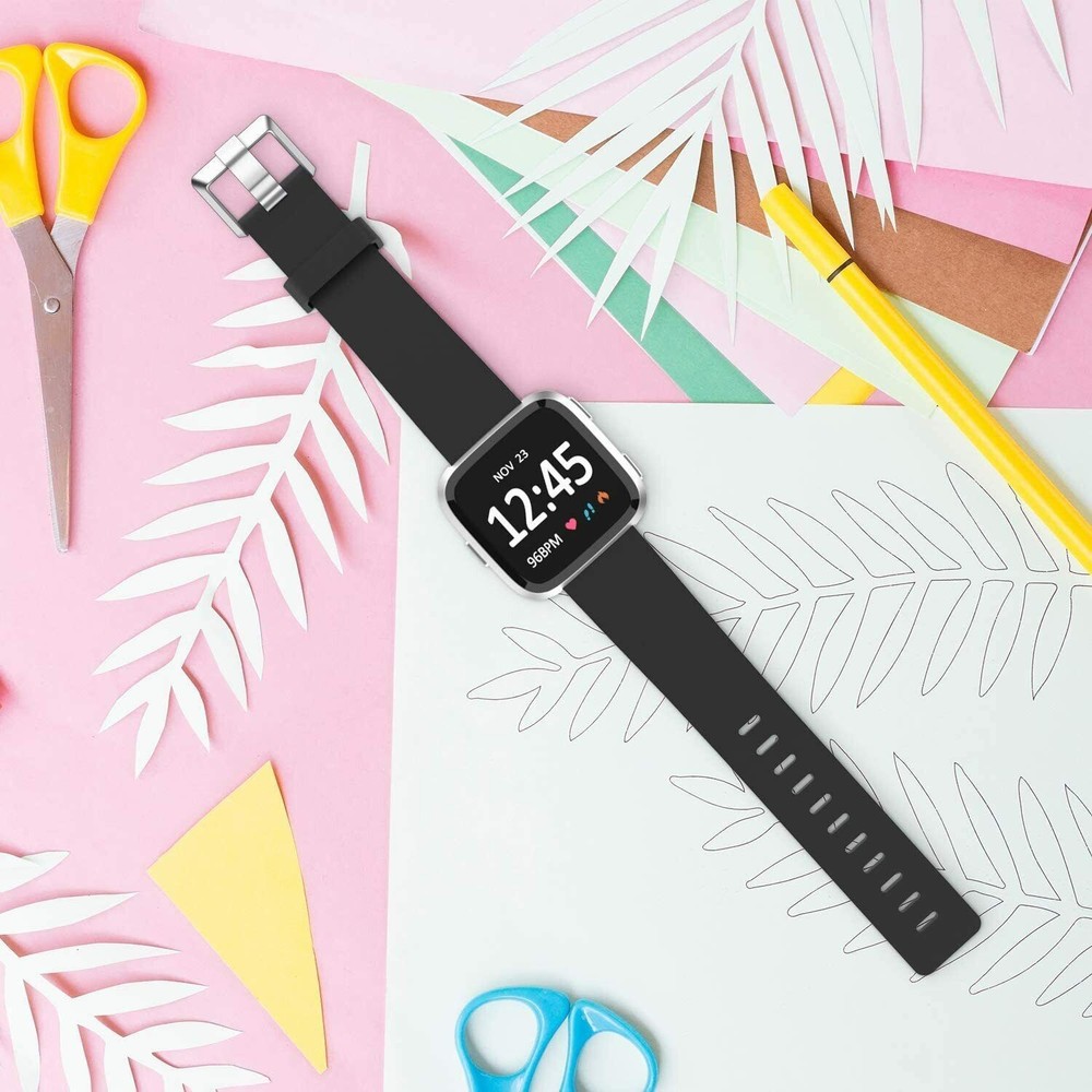 NEW Fitbit Versa Versa Lite Versa 2 Silicone Strap Wristband Kit S+L Size strap
