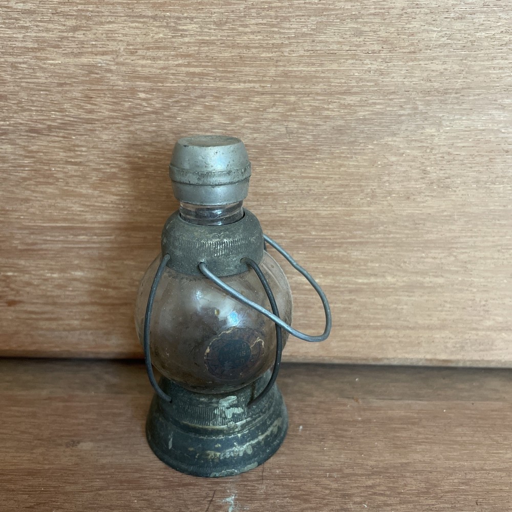 1900’s Glass Lantern Perfume Bottle. 3.5 Inch