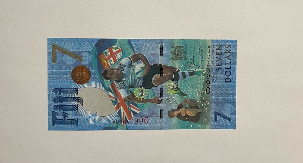 Fiji 7 Dollars ND 2016 (2017) P-120 COMMEMORATIVE UNC
