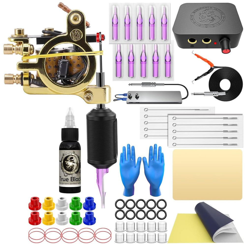 Wormhole Tattoo Complete Tattoo Kit for Beginners Tattoo