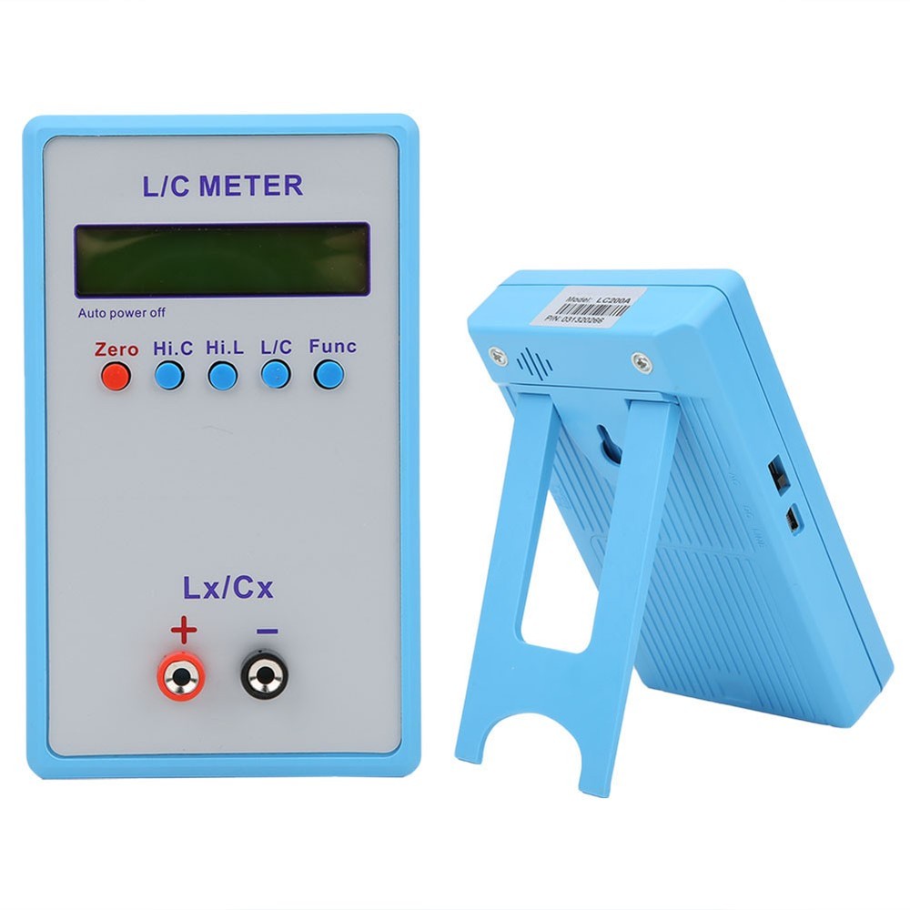 Handheld L/C Meter Compact Inductance Capacitance Multimeter For Electronic Desi