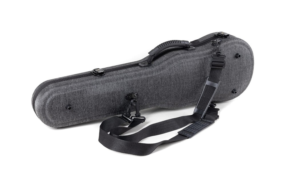 GEWA Form Shaped Violin Case Bio I S 4/4 grey/black