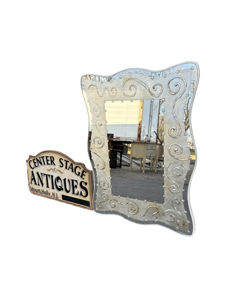 67271 Modern ARTIST Signed Dave Marshall Decorator Mirror