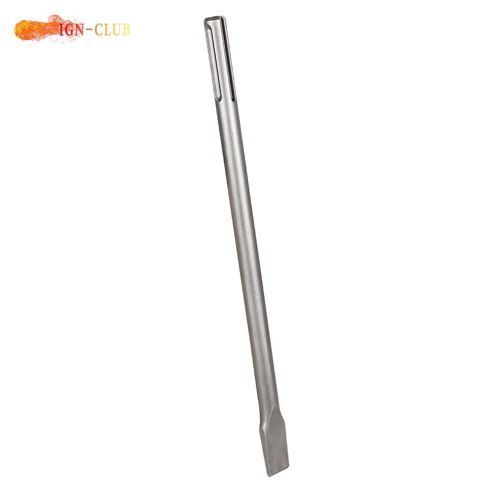 3 Pcs High Quality 16" SDS Max Bits Long-Point Chisel Scaling Chisel Flat Chisel