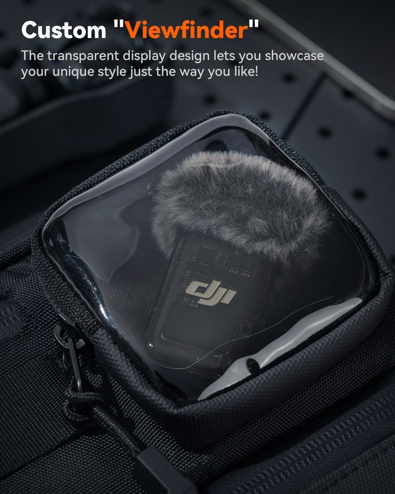 GESTAC Camera Storage Bag for Pocket 3 Secure Pod Large Capacity Polyester