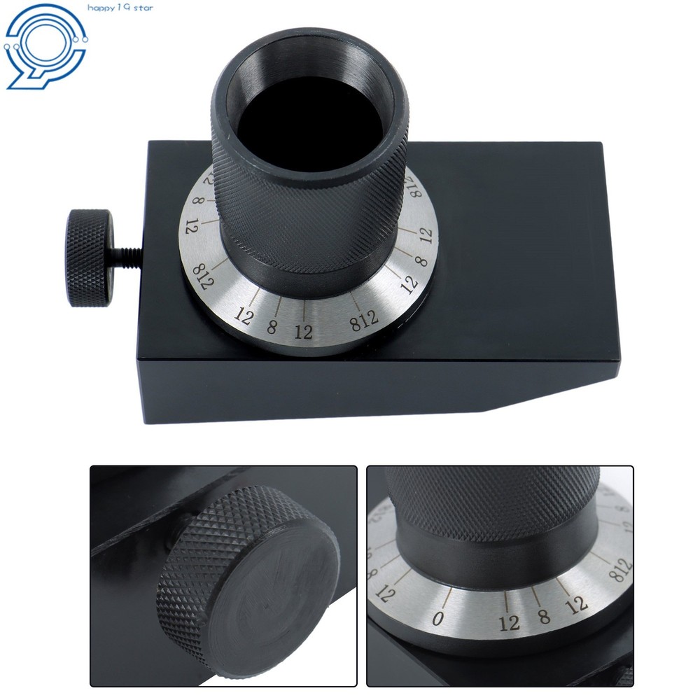 Rigid 5C Collet End Mill Grinder Fixture Adjustable Angle Sharpening