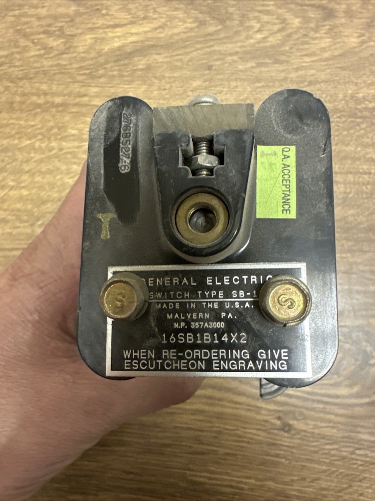 GE,16SB1B14X2,Type SB1 Rotary Switch