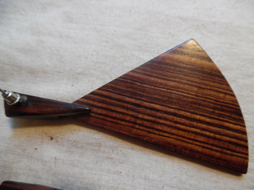Earrings Wood Swinging