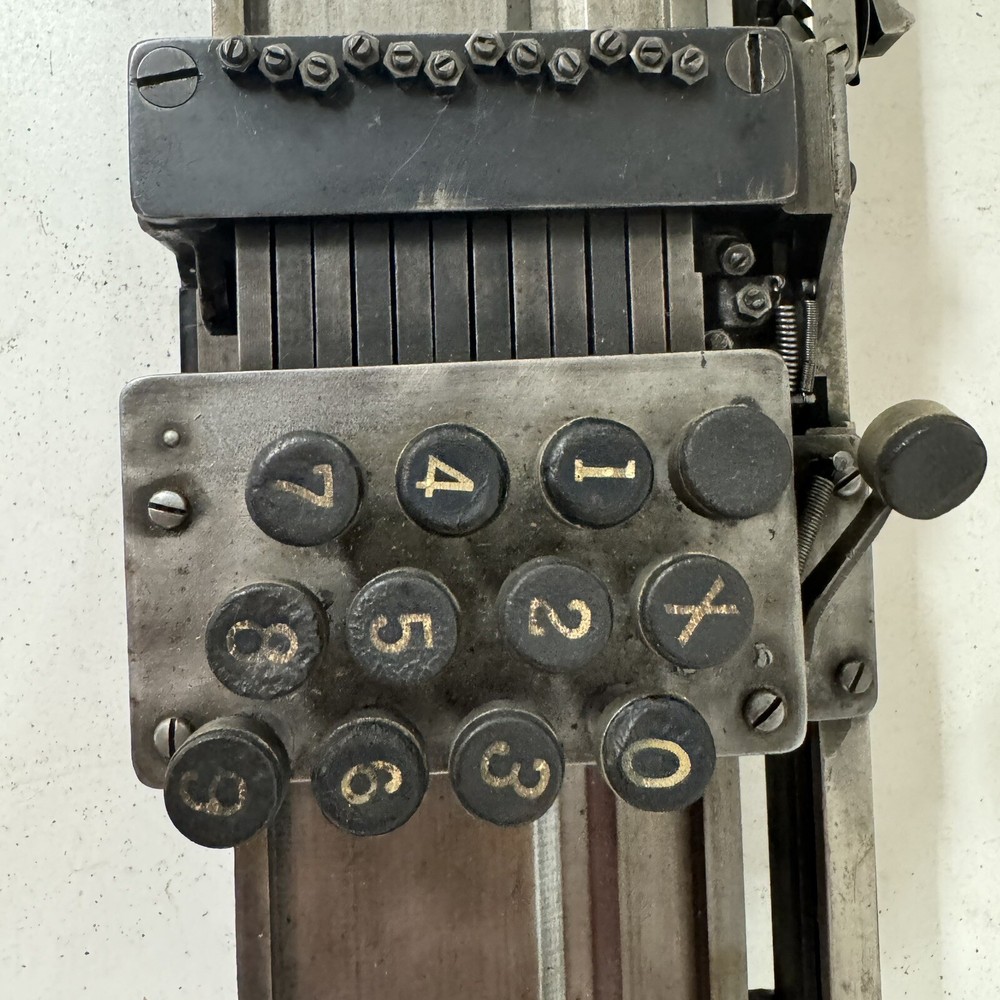 Antique Computer Tabulating Machine Co 1901 Frederick Hart & Co Herman Hollerith