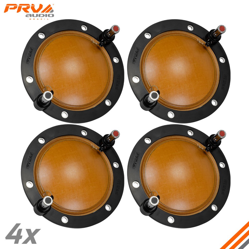 4x PRV RPD4500Ph Original Replacement Diaphragms D4500Ph Compression Driver