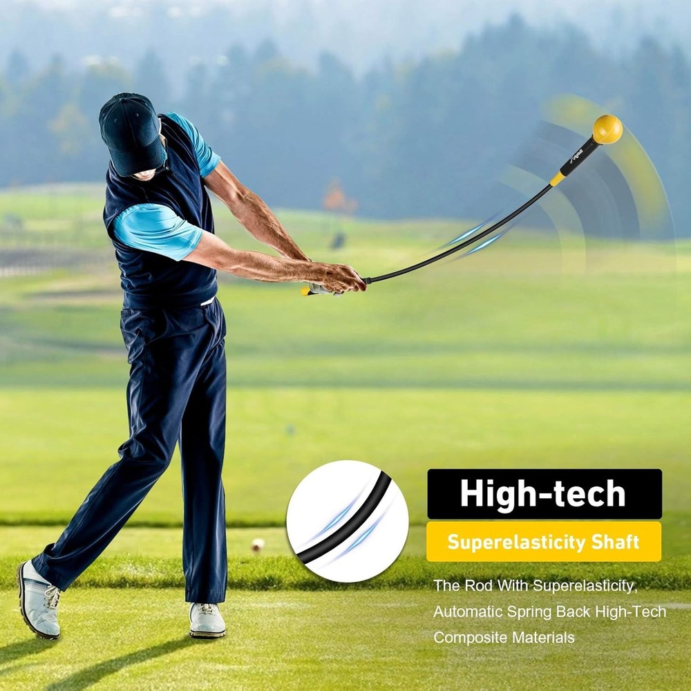 Beginner & Tempo Practice Tool for Golf Swing Improvement