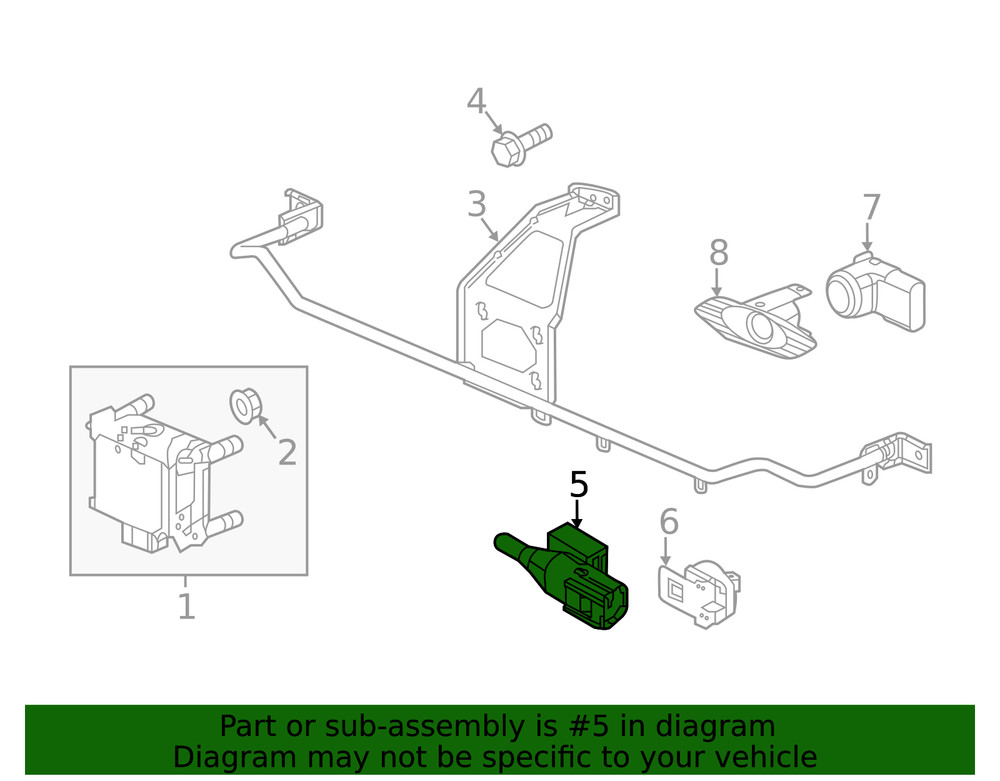 Genuine Honda Sensor 80525-TBA-A01
