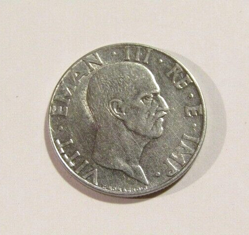 Italy 1940 50 Centesimi Coin
