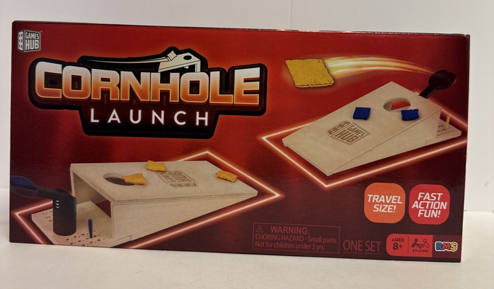 Cornhole Launch Game by Games Hub – Perfect Gift for Ages 8+