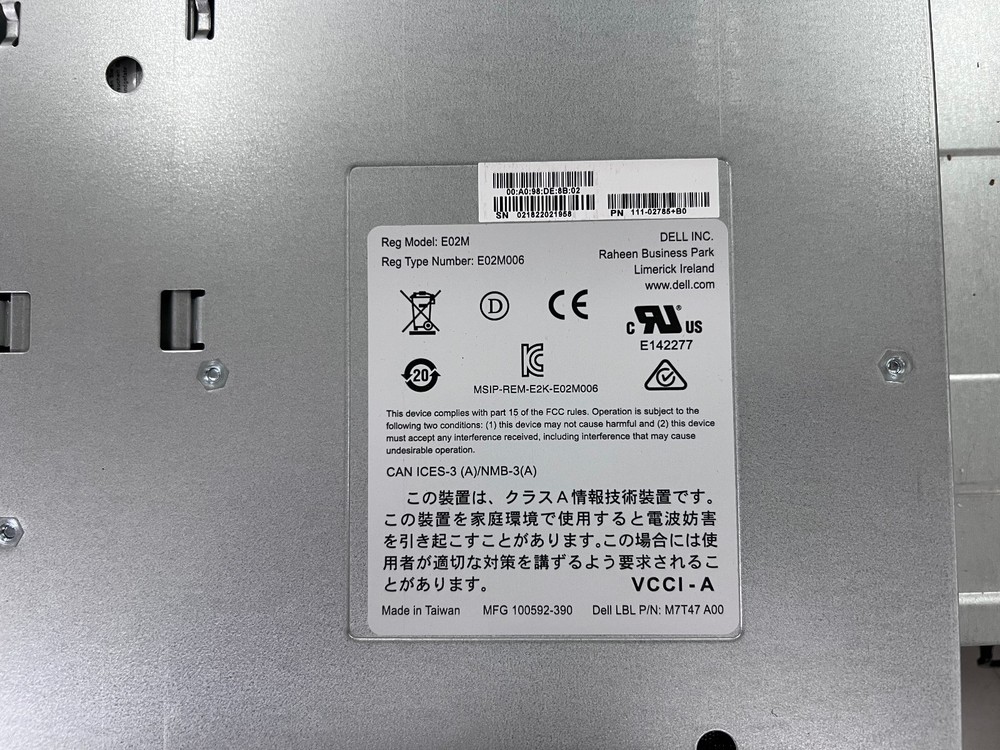 Dell MD3820i PowerVault 24-Bay SAS Drive Array