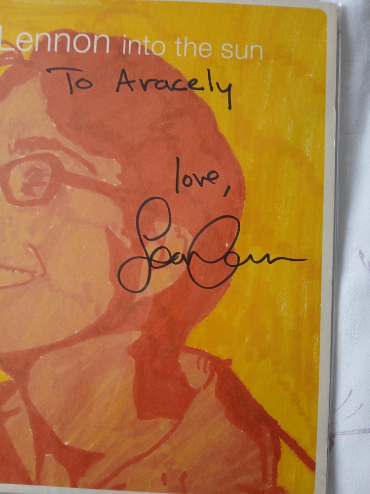 Sean Lennon Signed Lp With Coa