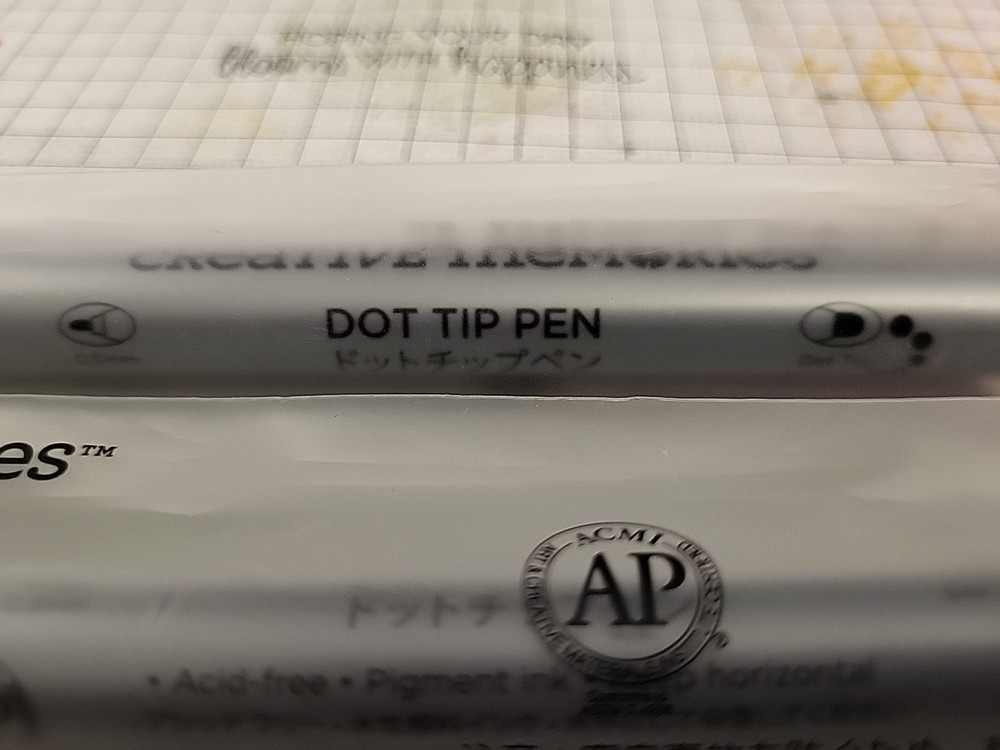 Creative memories Silver DOT-TIP Pen Brand New 2 Available