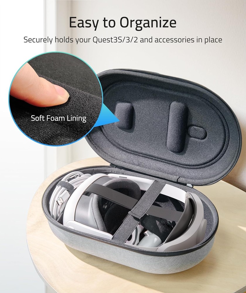 Syntech Hard Carrying M Case For Official Original & Elite Strap, Grey