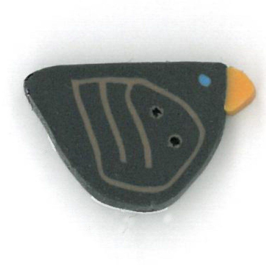 Black Bird 1106 Buttons by Just Another Button Company