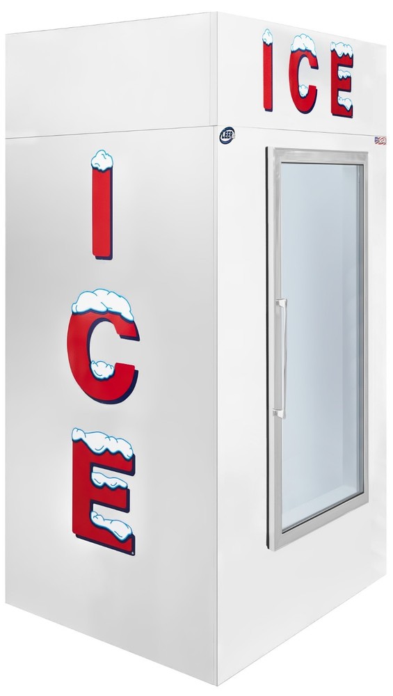 Leer Model 40 Indoor Ice Merchandiser Auto Defrost