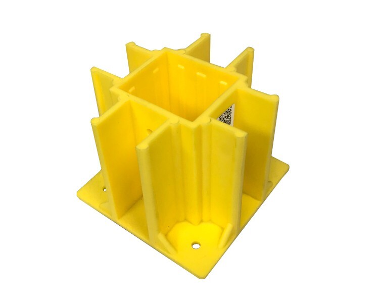 Safety Boot Guardrail Base - sold by EACH