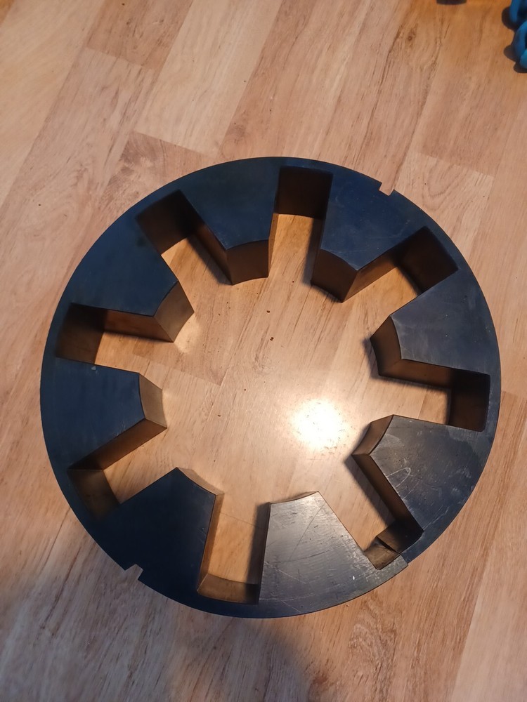 QF3150 Quick Flex  Coupling, Open Center, Blue