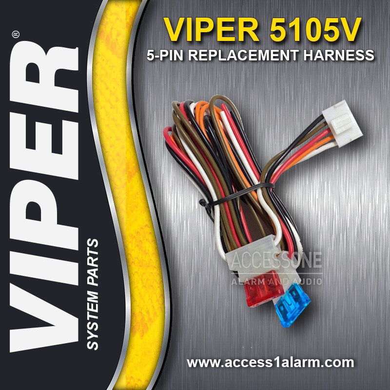 Viper 5-Pin Main Harness For The Viper 5105V Remote Start With Security System