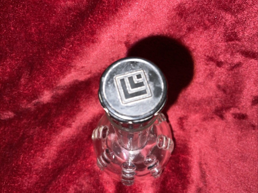 Vintage Perfume Bottle 6 1/2 Inches Empty￼